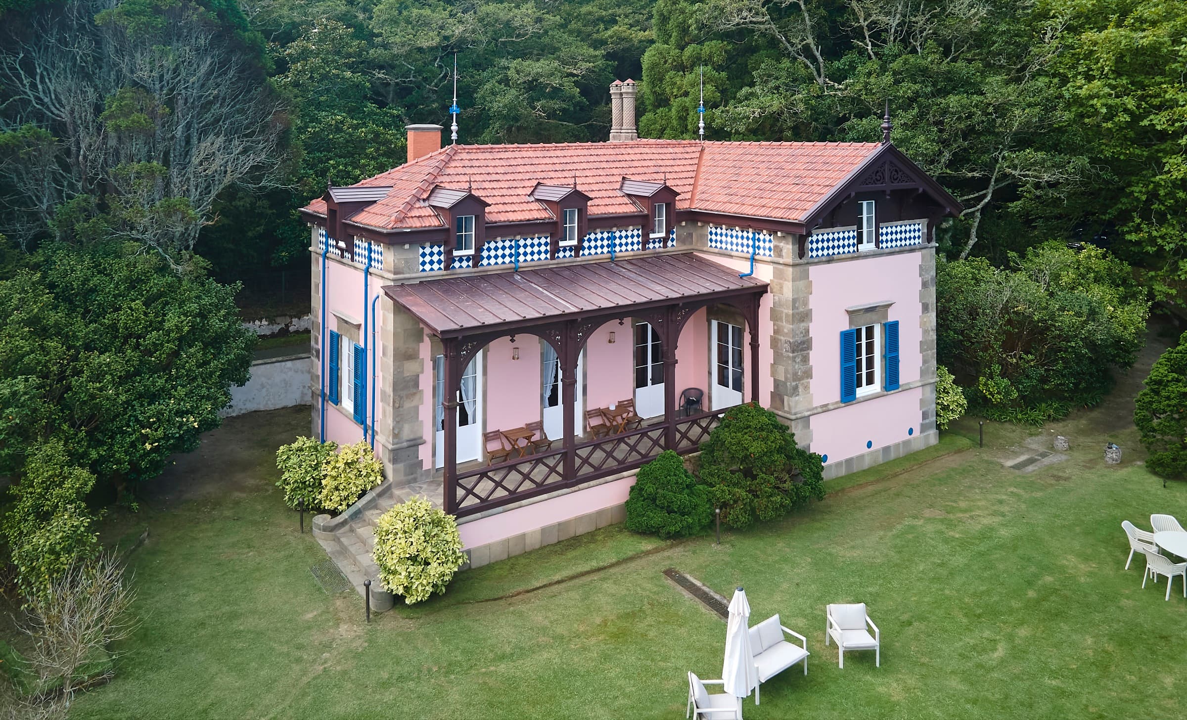 Casa da Lagoa living room